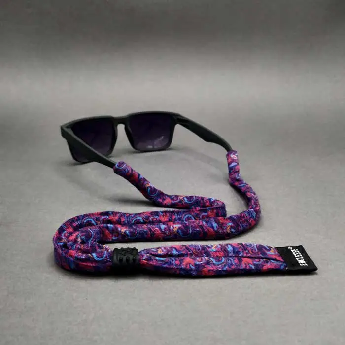 Abstract Purple Cotton