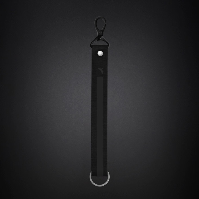 Medium Black Eagle Linee Lanyard 