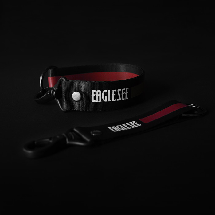 Small Red Eagle Line Lanyard