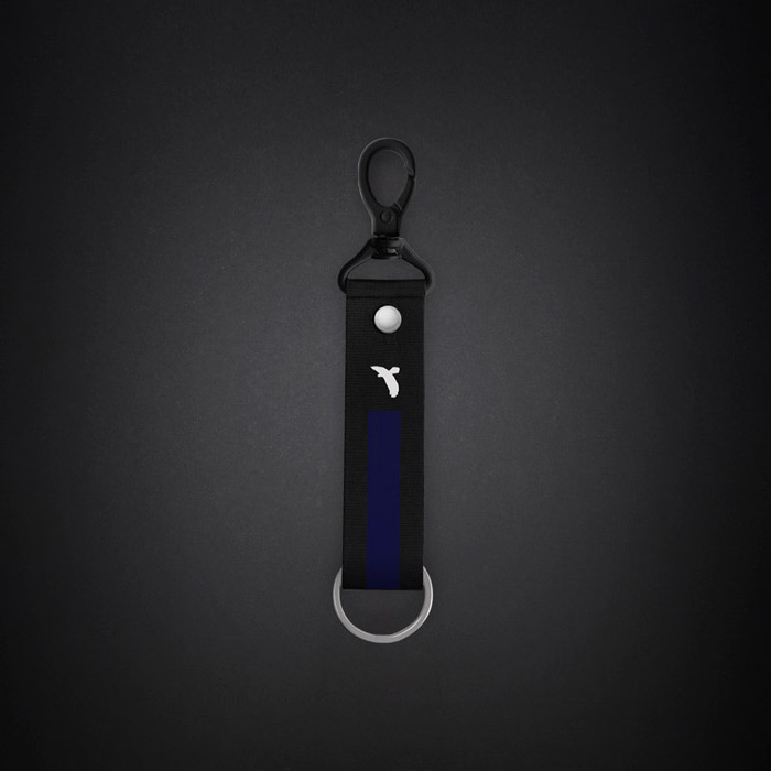 Small Dark Blue Eagle Lanyard