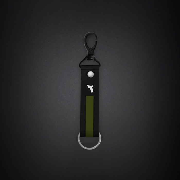 Small Green Eagle Line Lanyard