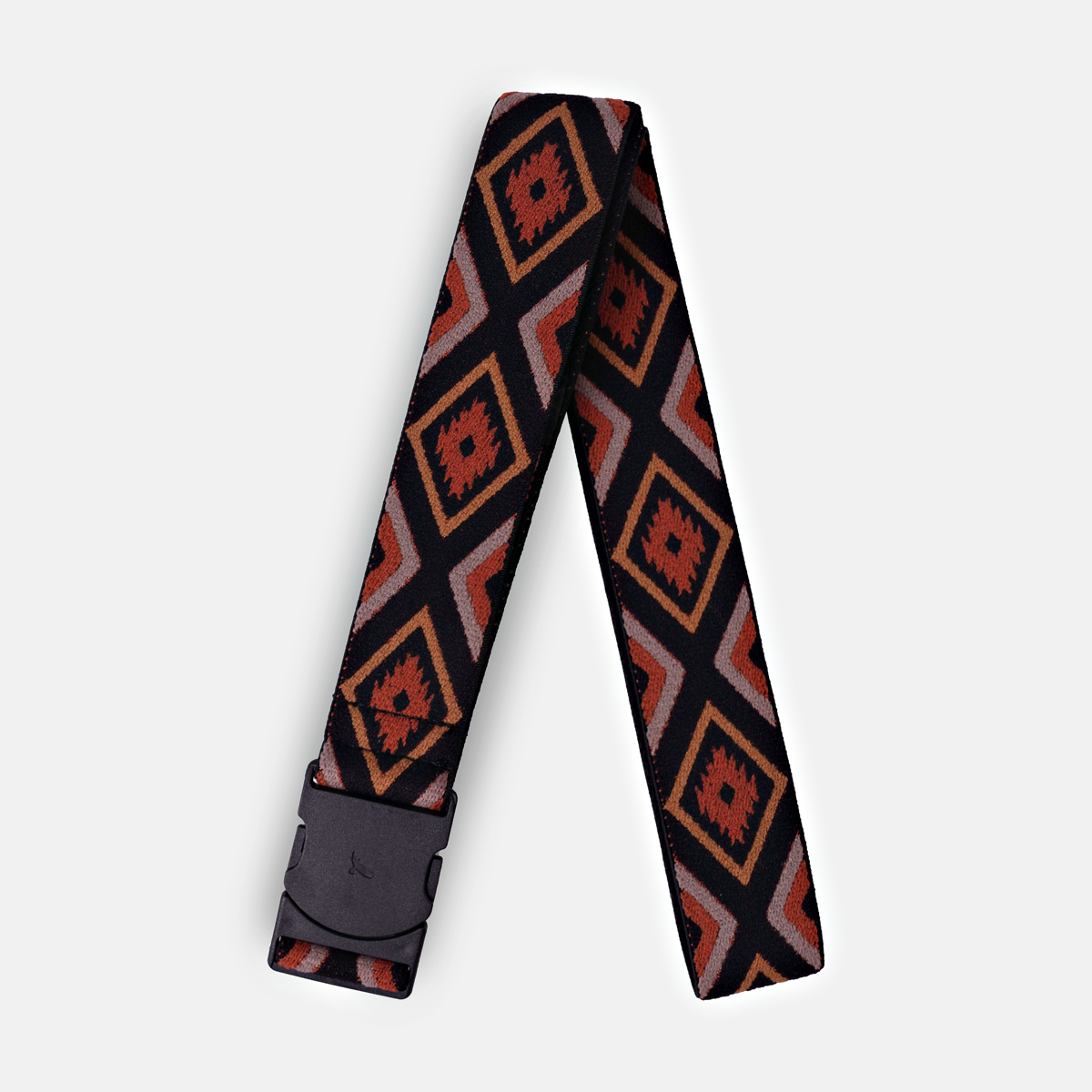 Adventure Stretch Belt Slim Tribal Red/White 