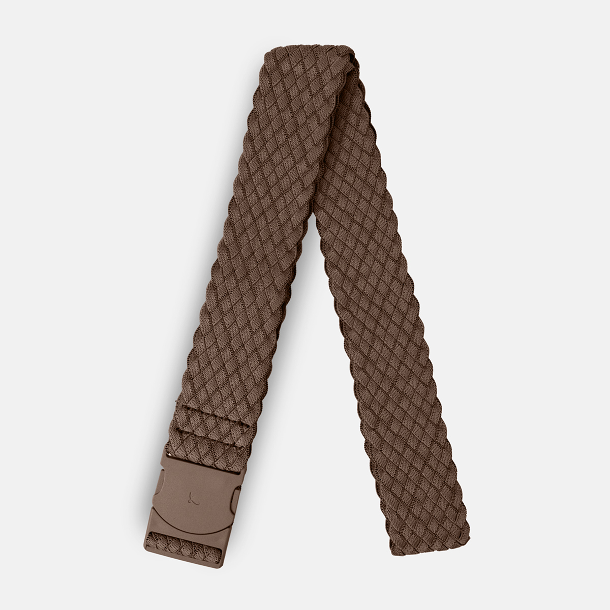 Standard Woven Brown Stretch Belt