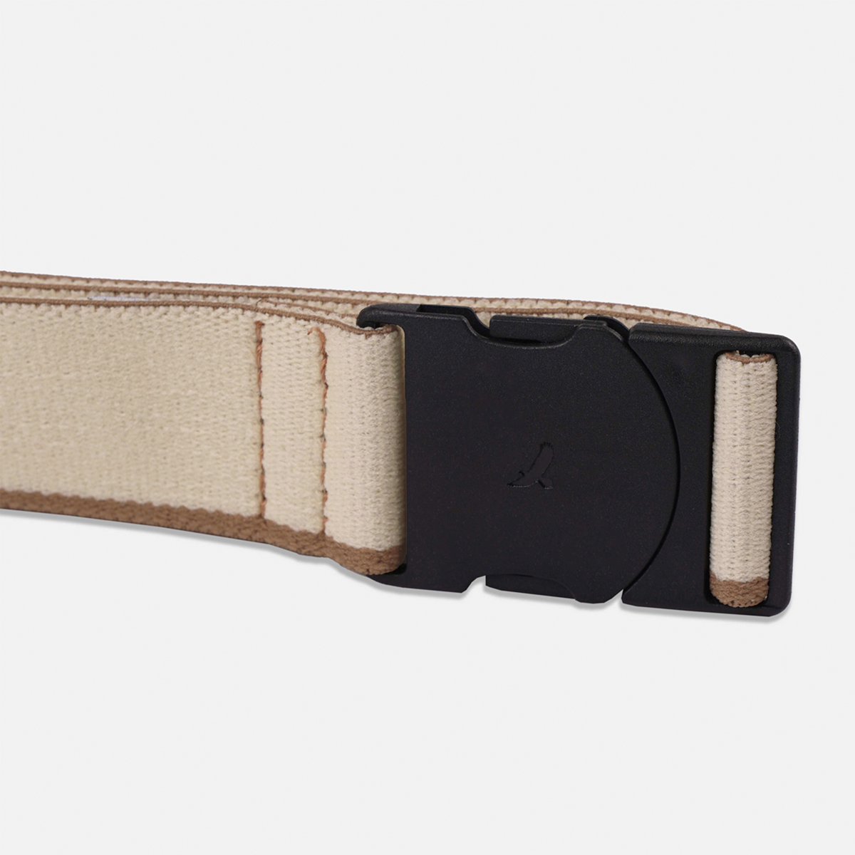 Adventure Stretch Belt Slim Cream Eagle