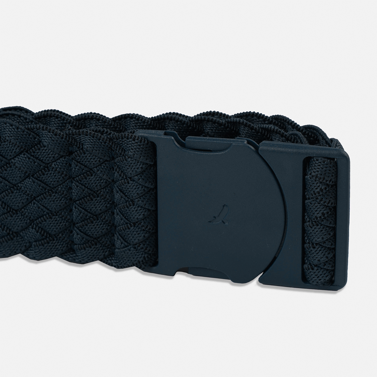 Standard Woven Dark Blue Stretch Belt