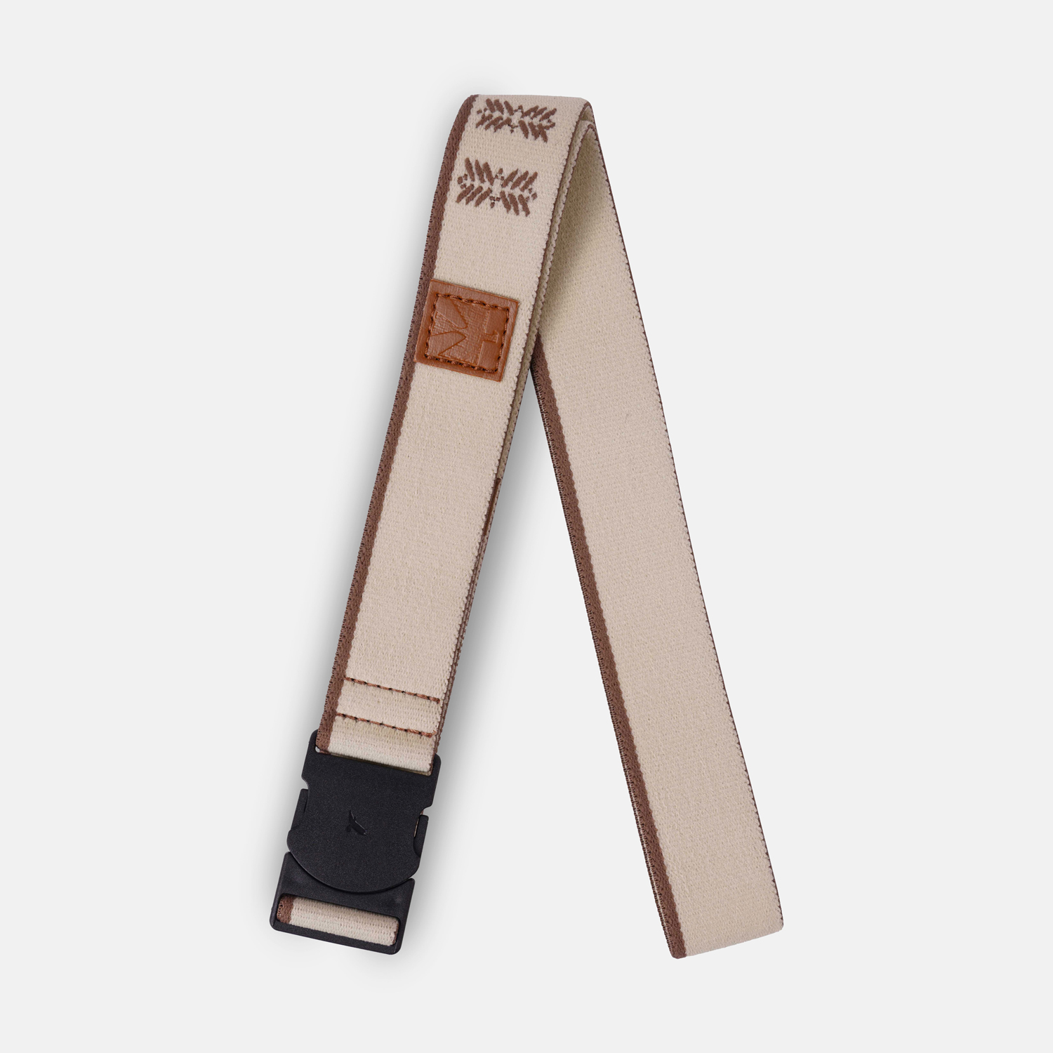 Adventure Stretch Belt Slim Cream Eagle