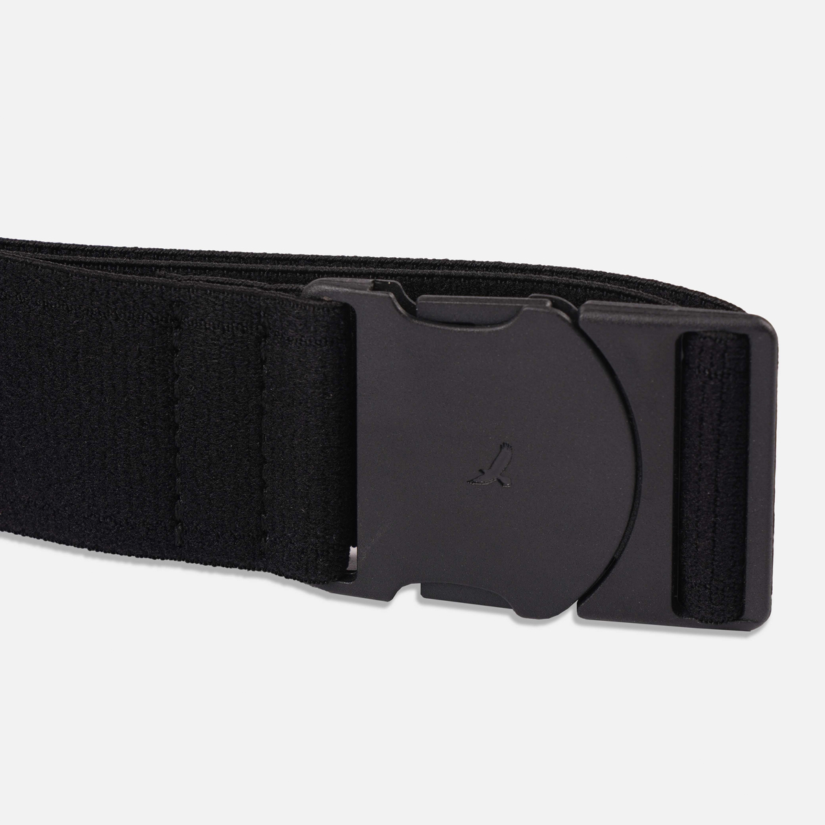 Standard Simple Black Stretch Belt