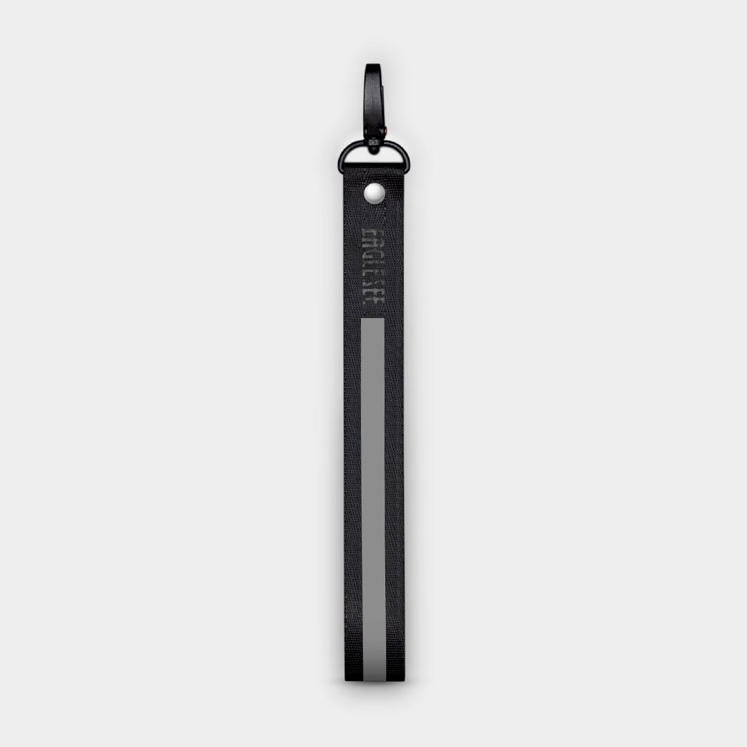  Medium Dark Grey Text Line Lanyard