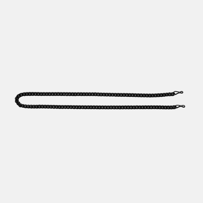 Medium Black Cartier Woven Chain