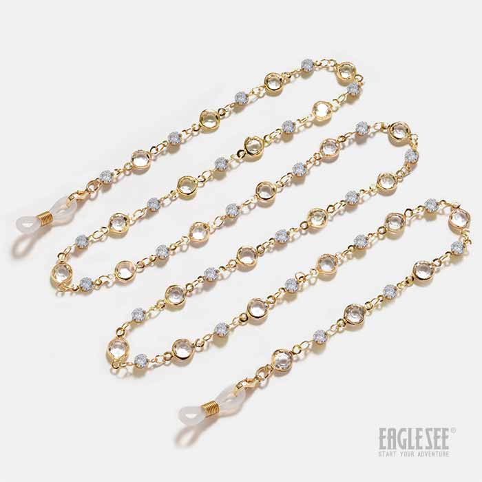 White Small Stone Chain