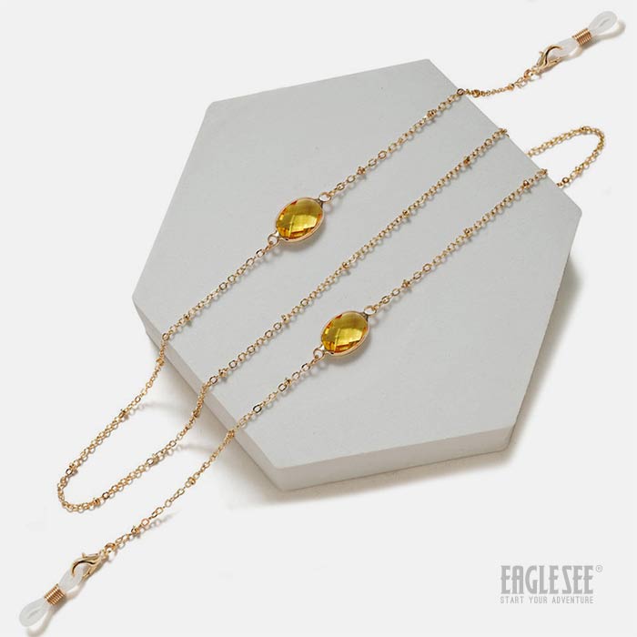 Yellow Big Stone Chain