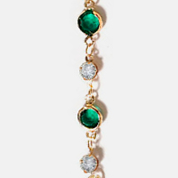 Green Small Stone Chain