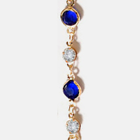 Blue Small Stone Chain